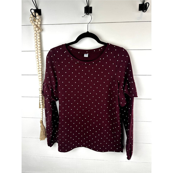 Pre-Loved Old Navy long ruffle sleeve detail BUNDLE S/M - Picture 3 of 9